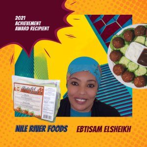 AWESOME Achievement Awards 2021 Recipient - Ebtisam Elsheikh Nile River Food