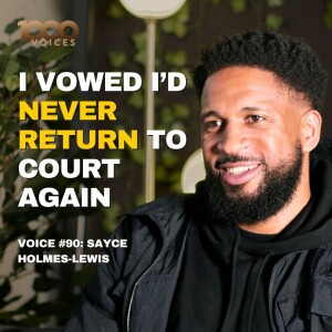 From a 14 Year Old Victim of Police Brutality to Mentor of Thousands | Sayce Holmes-Lewis | Voice #90