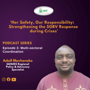 ‘Her Safety, Our Responsibility:  Strengthening the SGBV Response during Crises’ Episode 3: Multi-sectoral Coordination