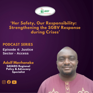 ‘Her Safety, Our Responsibility:  Strengthening the SGBV Response during Crises’ Episode 4: Justice sector- Access