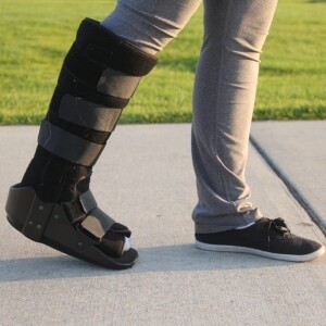 2 Reasons for morning pain with a fracture boot