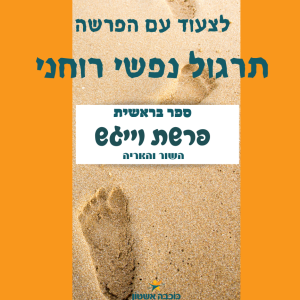 לצעוד עם הפרשה ויגש איך להתקדם בחיים ללא שנאה והאשמה עצמית