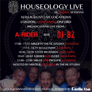 Houseology Live – Global Sessions #17