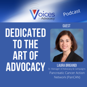 The Power of Personal Stories to Create Influence. The Story of PanCAN's Advocacy Outreach