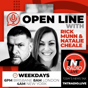 Niall Fraser & Jayda Fransen on OPEN LINE with Rick Munn & Natalie Cheale - 02 February 2024