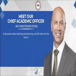 Meet Our Chief Academic Officer - Sir Christopher Stone
