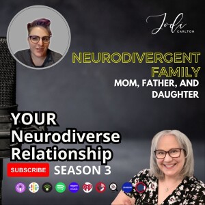 Neurodivergent Family: Mom, Father, and Daughter