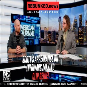 Scott's Appearance on Infowars Talking Clip Genie!