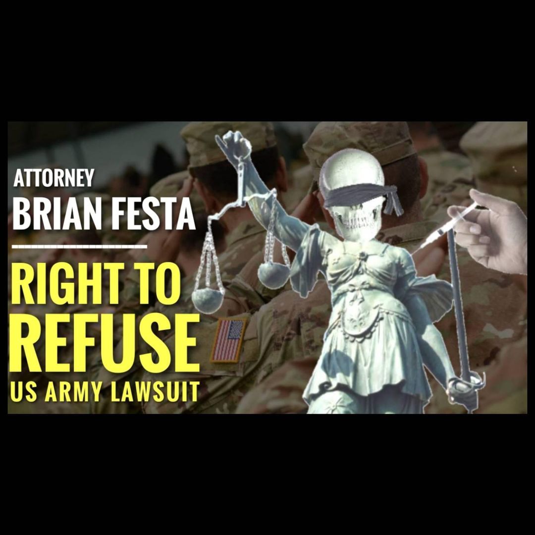 Rebunked #034 | Attorney Brian Festa | Right To Refuse: US Army/DOD Lawsuit