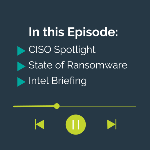 CISO Spotlight, the State of Ransomware, & Intel Briefing