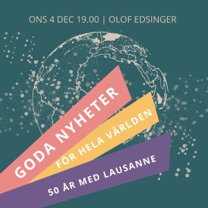 Goda nyheter för hela världen – Olof Edsinger