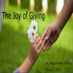 The Joy of Giving