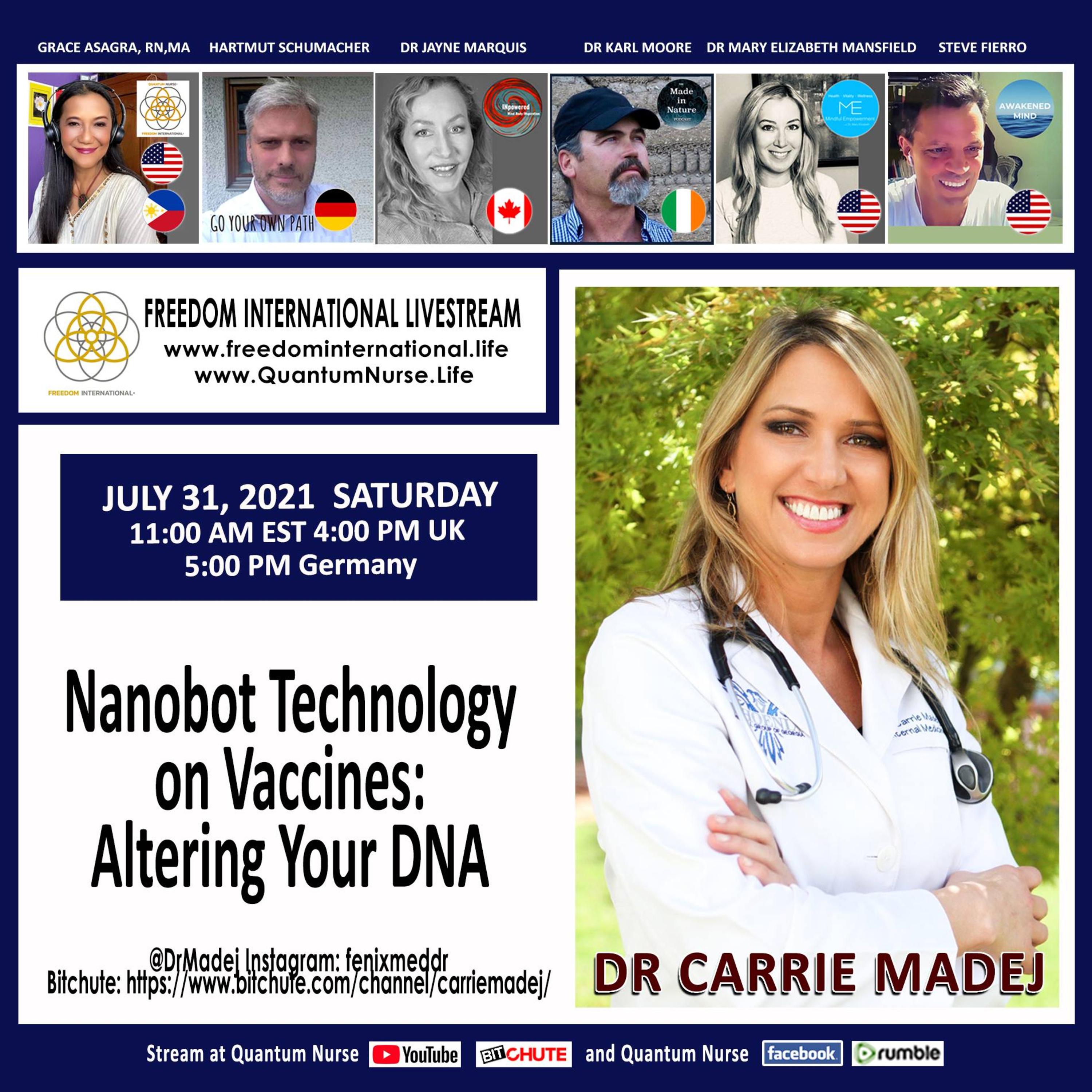 Quantum Nurse: Out of the Rabbit Hole from Stress to Bliss