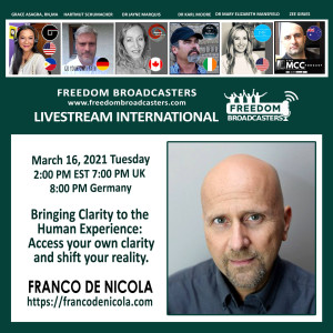 #116- Franco DeNicola - Bringing Clarity to the Human Experience: Access your own clarity and shift your reality.