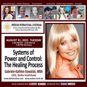 #192- Gabriele-Kathlen Kowalski, MA - ”Systems of Power and Control: The Healing Process”