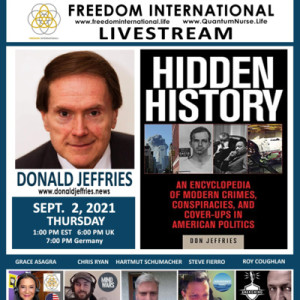 #193 -Donald Jeffries - ”The Hidden History” @ QN Freedom International Livestream
