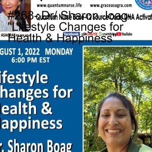 #268- Dr/ Sharon Joag- ”Lifestyle Changes for Health & Happiness”
