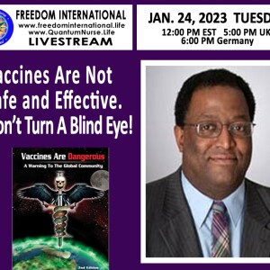 #301- Guest: Curtis Cost  -  “Vaccines Are Not Safe and Effective. Don’t Turn A Blind Eye!”