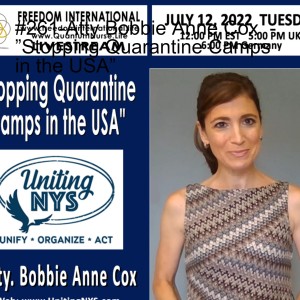 #261-Atty Bobbie Anne Cox  -  ”Stopping Quarantine Camps in the USA”