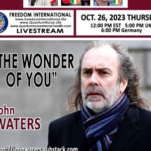 #335- John Waters- ”THE WONDER OF YOU!”