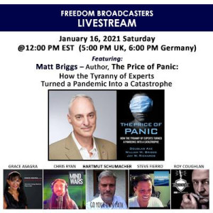 #84- Freedom Broadcasters with William”Matt”Briggs, statistician, author, ”The Price of Panic”