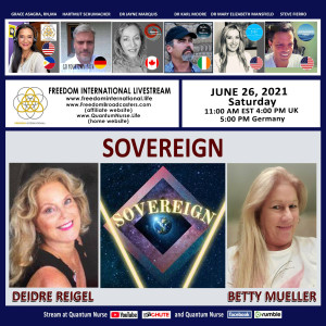 #160-Deidre Reigel & Elizabeth ”Betty” Mueller - ”Sovereign: A Rock Anthem” @ QN Freedom Int’l.