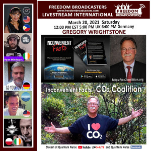 #117 Gregory Wrightstone - ”Inconvenient Facts: CO2 Coalition - @Quantum Nurse FB Livestream