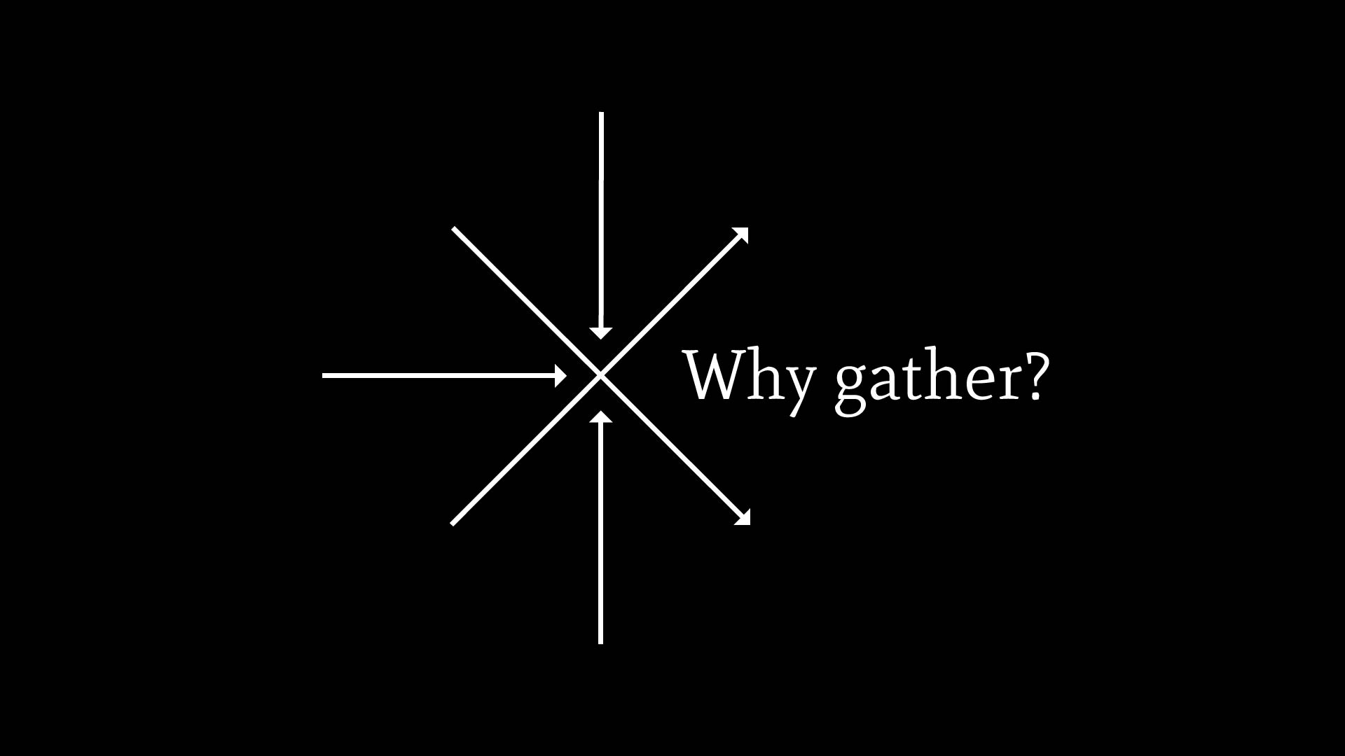 Why Gather? Musical Worship