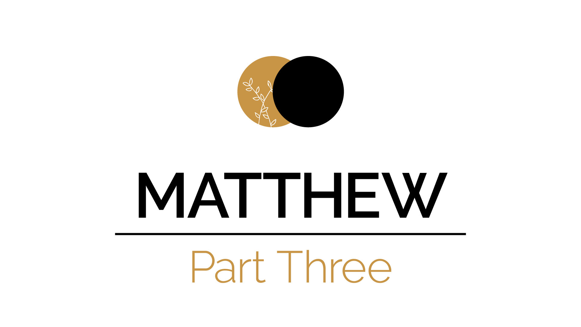 Matthew Series - The Cross of Christ