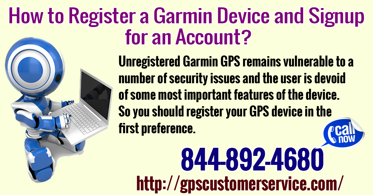How to Register a Garmin Device and Signup for an Account