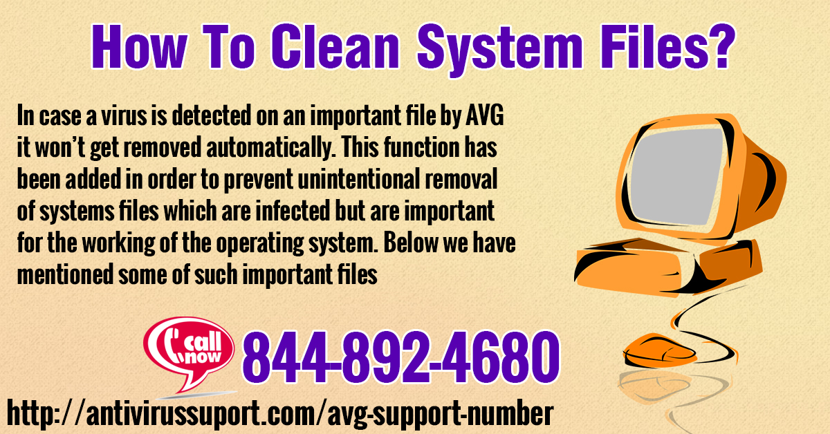 How to clean system files?