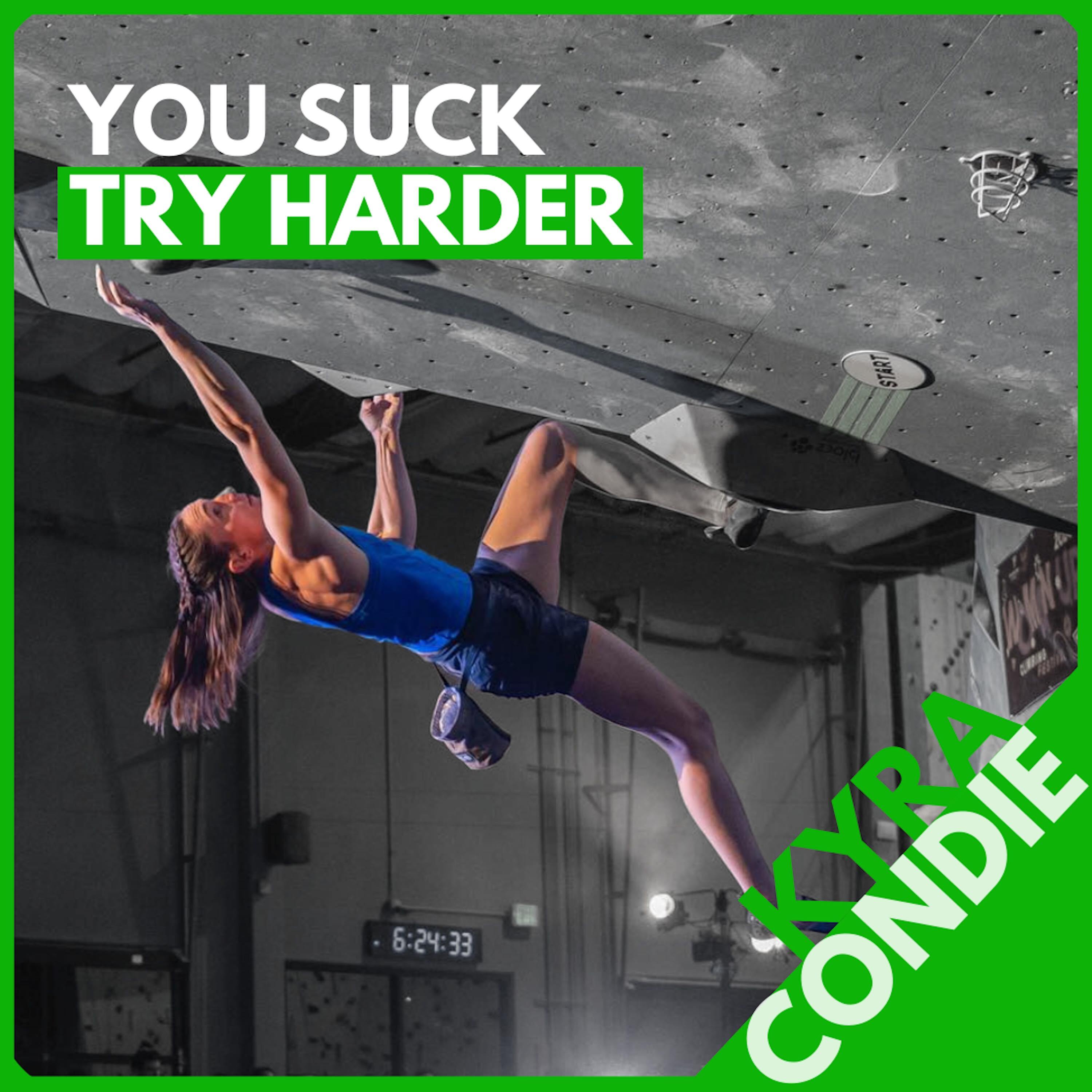 Kyra Condie: How to Perform When It Counts, Simple Training for Strength and Power, and Comp Climbing News Kyra Condie: How to Perform When It Counts, Simple Training for Strength and Power, and Comp Climbing News