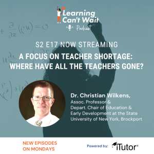 Christian P. Wilkens | Teacher Shortage, Education Inequality, Education Workforce, Diversity