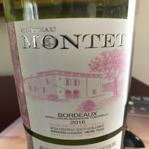 2018 Chateau Montet Bordeaux Sauvignon Blanc