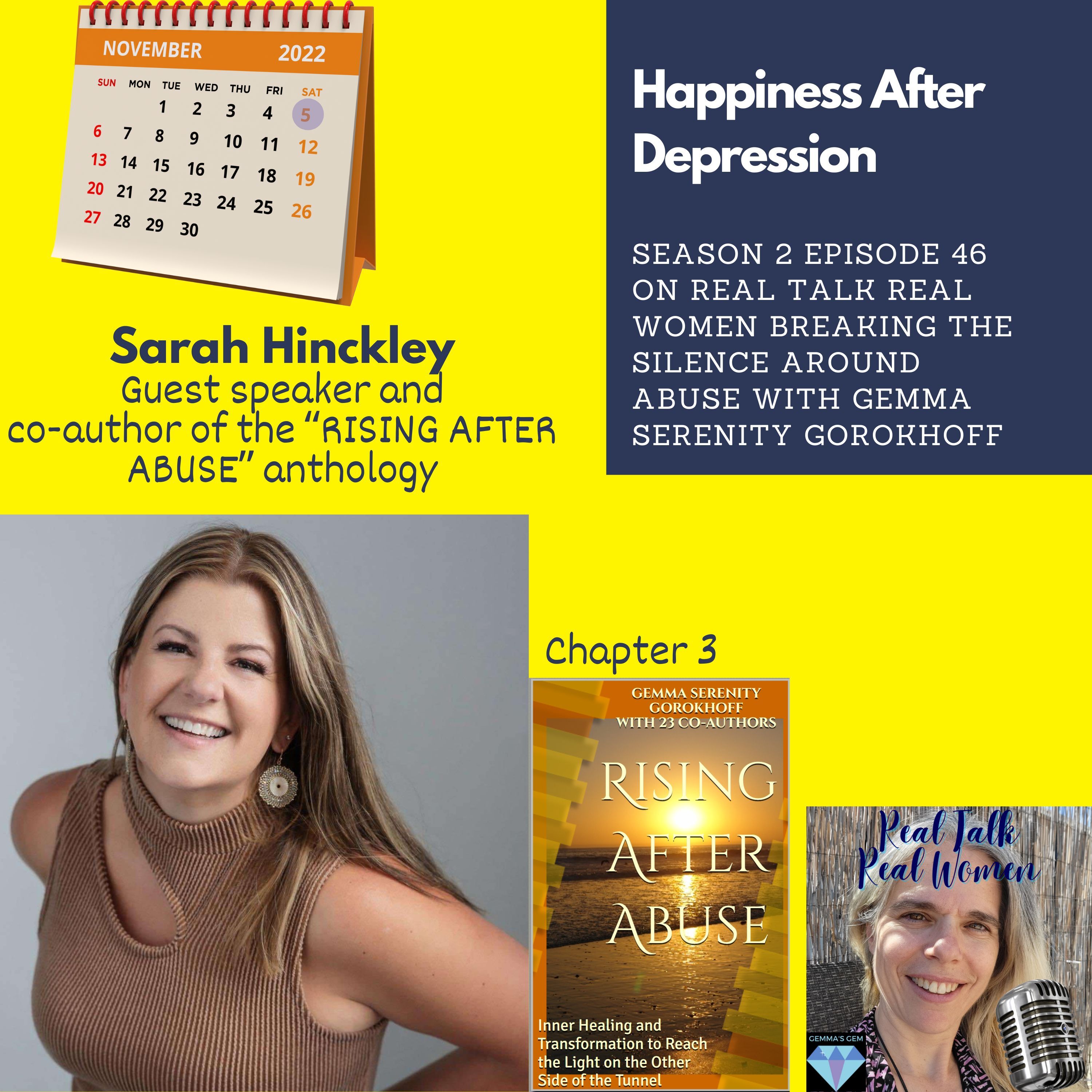 S2E46 Happiness After Depression with Sarah Hinckley thumbnail