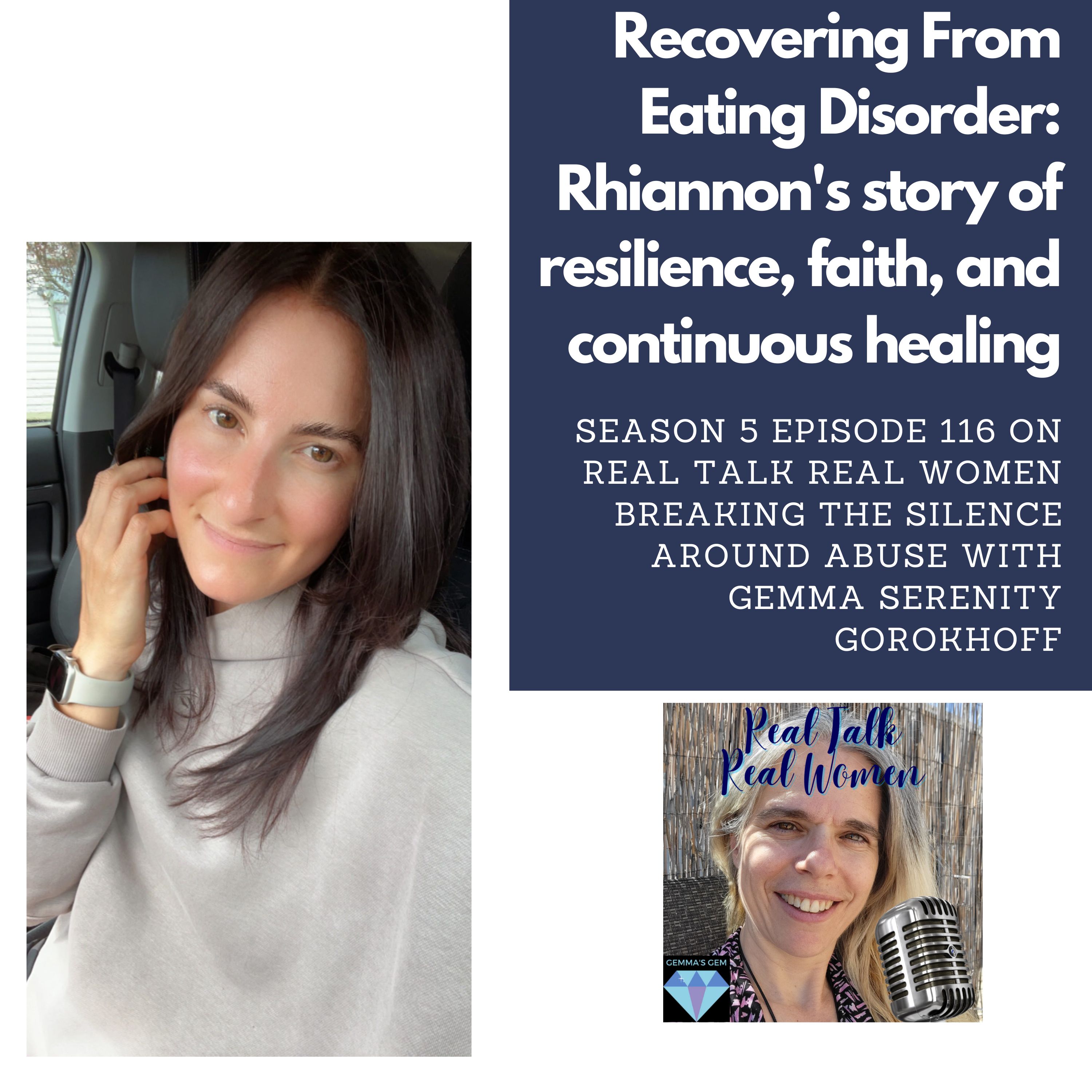 S5E116 Recovering From Eating Disorder: Rhiannon’s story of resilience, faith, and continuous healing thumbnail