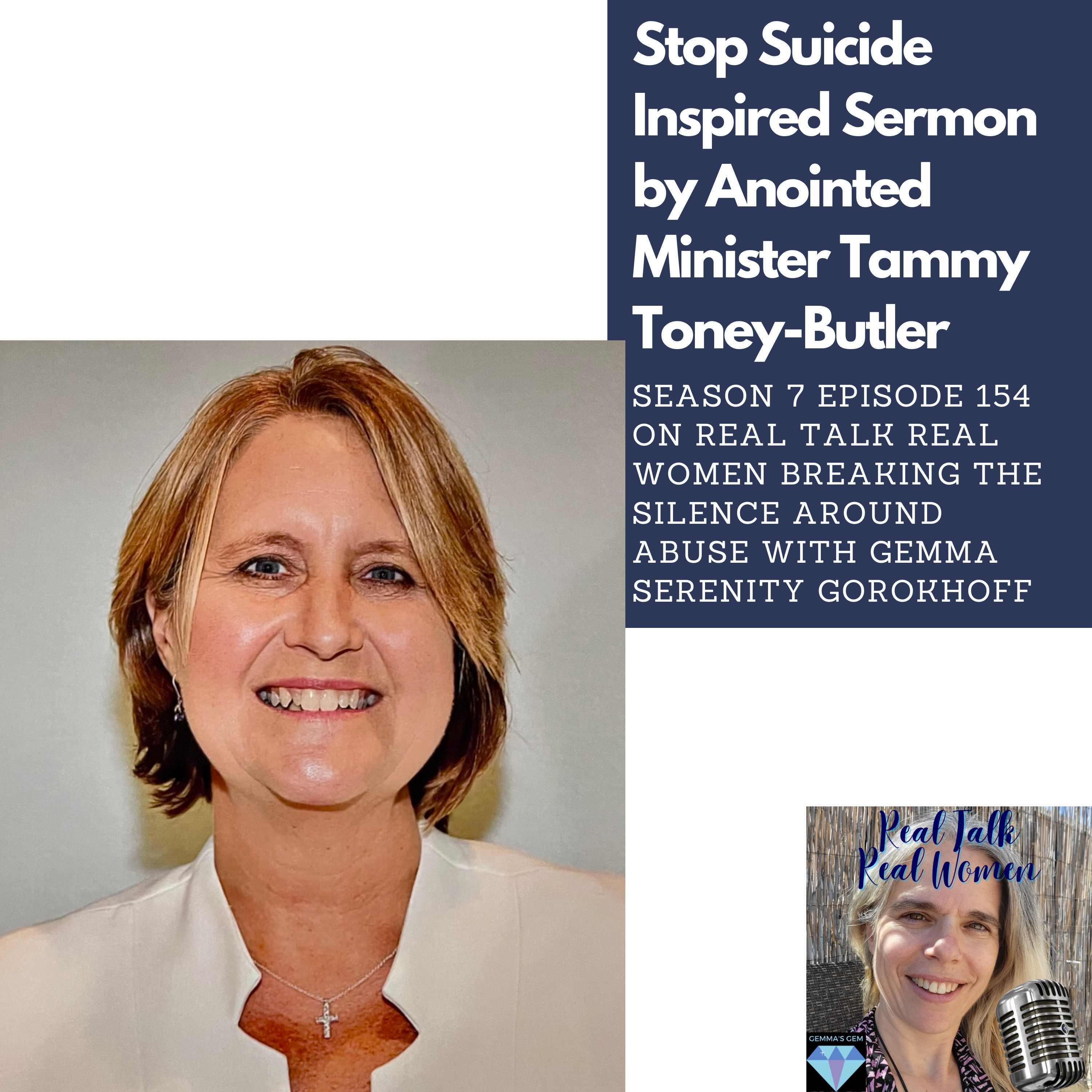 S7E154 Stop Suicide Inspired Sermon by Anointed Minister Tammy Toney-Butler thumbnail