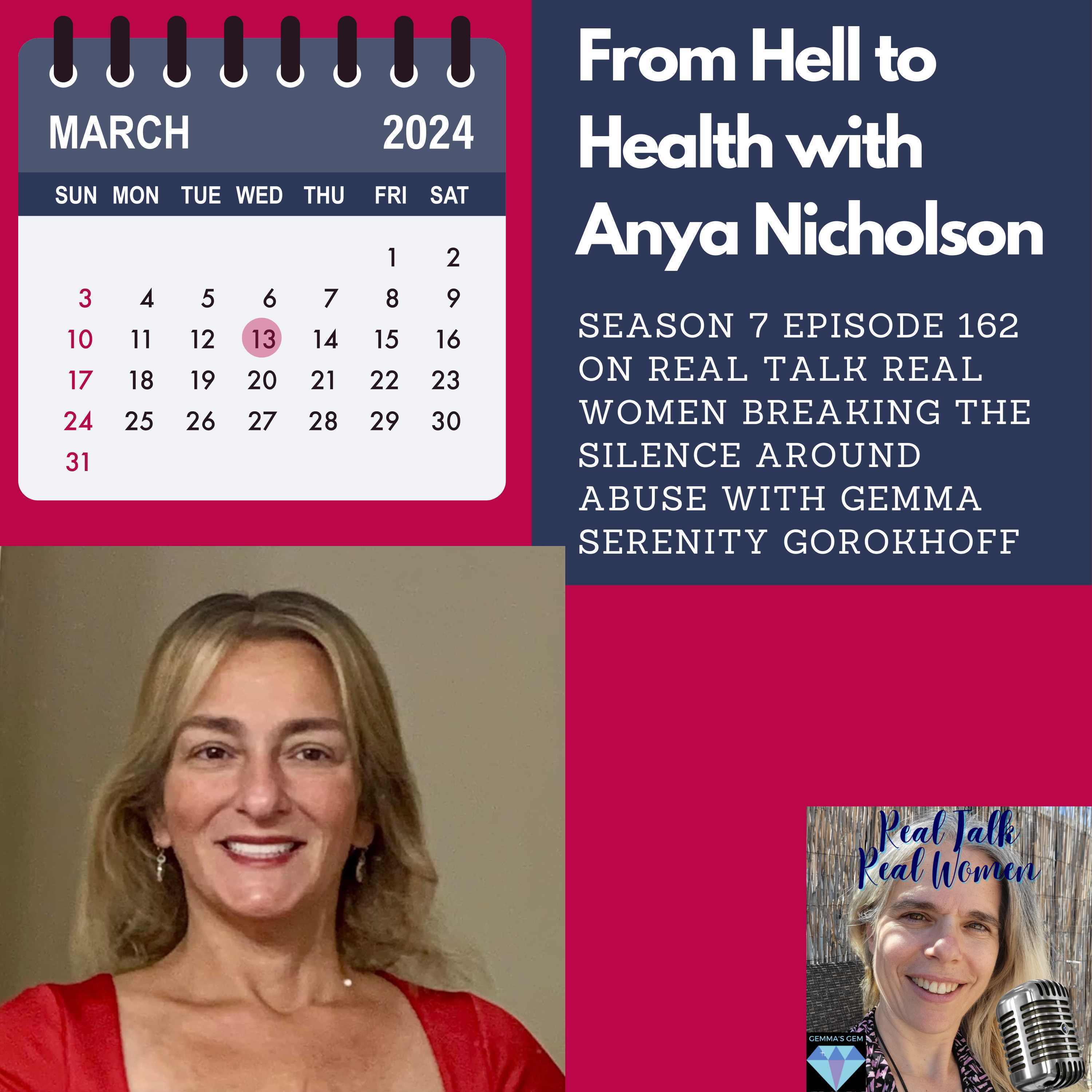 S7E162 From Hell to Health with Anya Nicholson thumbnail