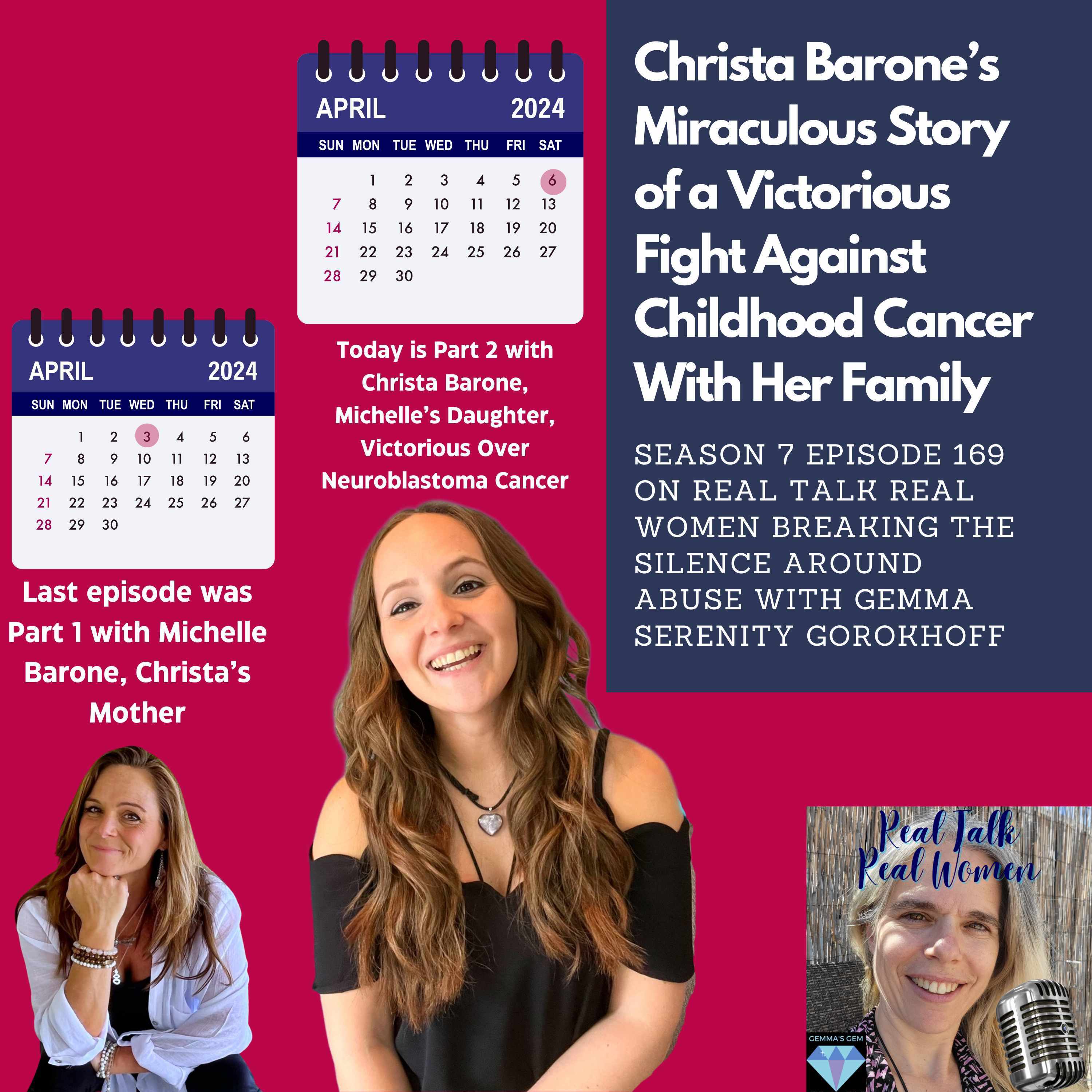 S7E169 Christa Barone's Miraculous Story of a Victorious Fight Against Childhood Cancer With Her Family thumbnail