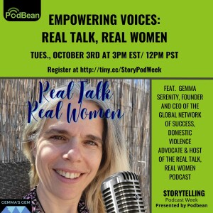 S6E135 Empowering Voices: Real Talk Real Women - Gemma Serenity Gorokhoff interviewed by Norma Jean Belenski