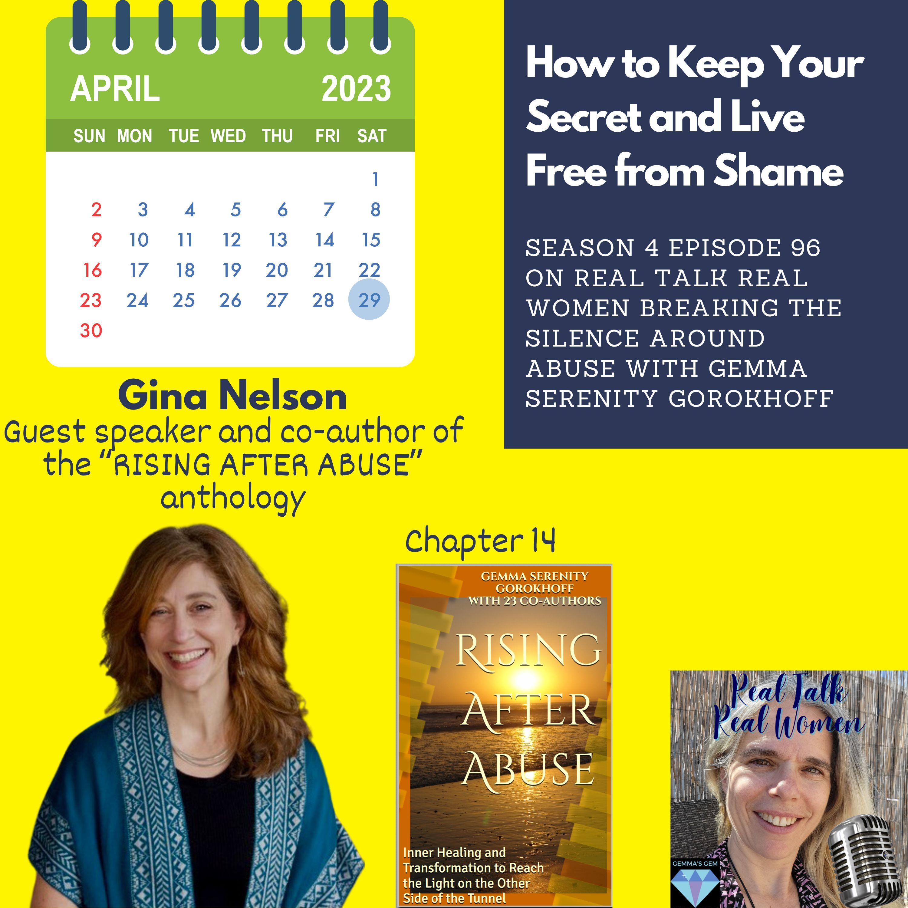 S4E96 How to Keep Your Secret and Live Free from Shame with Gina Nelson, The Secret Keeper Coach thumbnail