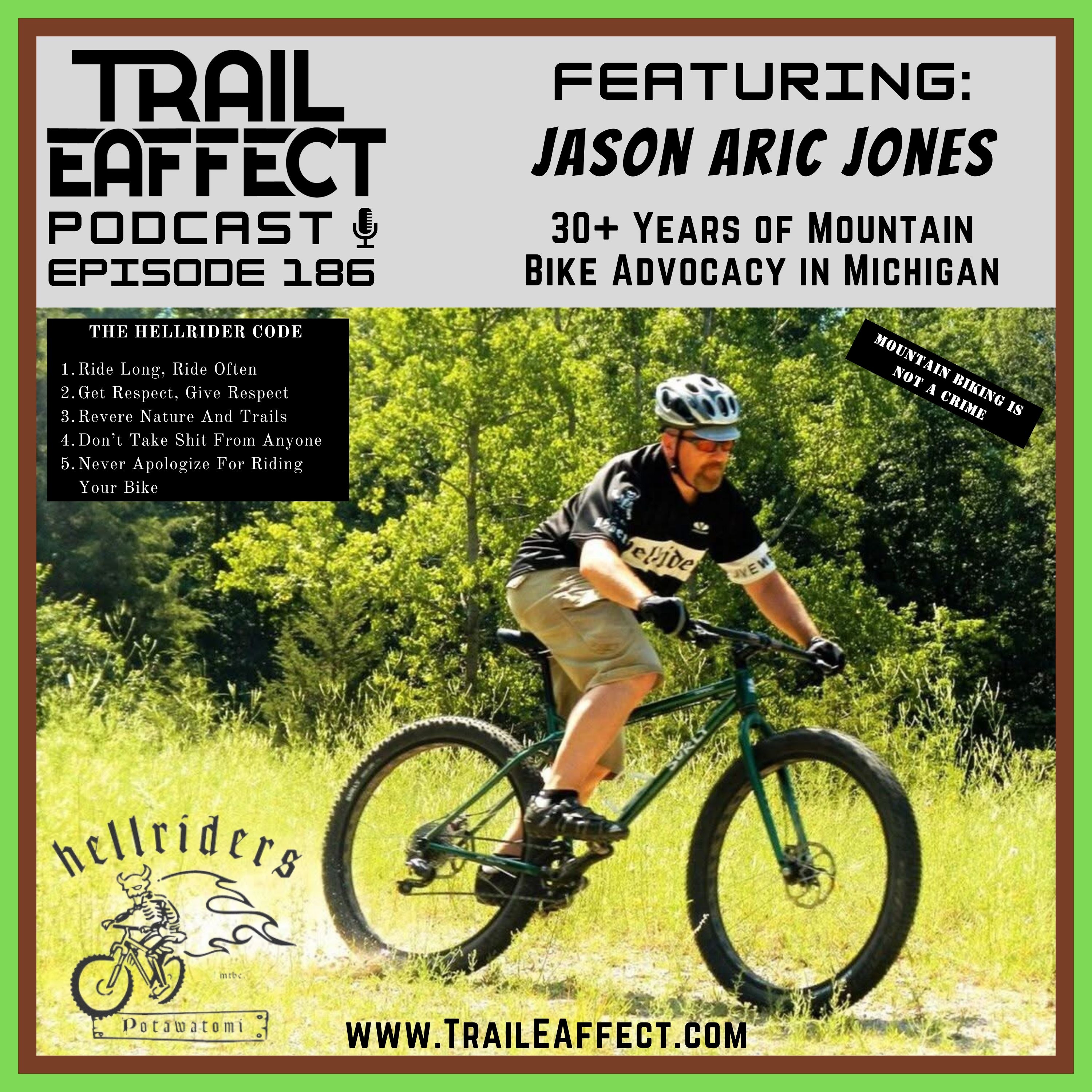 Jason Aric Jones | 30+ Years of Mountain Bike Trail Access and Advocacy in Michigan | 186