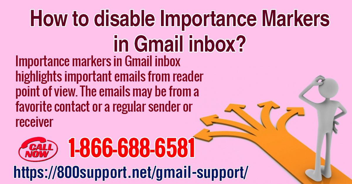How To Disable Importance Markers In Gmail Inbox?