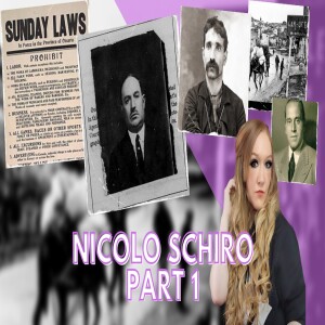 Nicolo Schiro - The original boss of the Bonanno family & survived wars with all the mafia bosses!