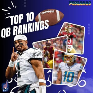 NFL Top 10 QB List/OKC vs Pacers Game 2 Recap