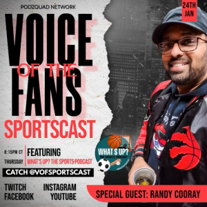 Randy Cooray The Host Of What's Up? The Sports Podcast