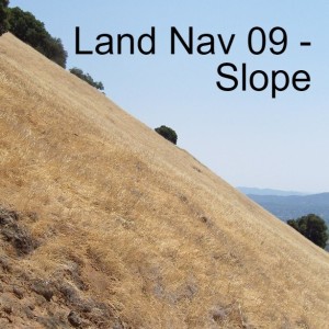 Land Nav 09 - Slope