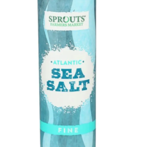 Sun-dried sea-salt.