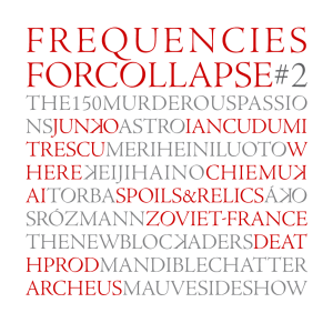 FREQUENCIES FOR COLLAPSE #2