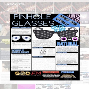 #PINHOLE #GLASSES TO IMPROVE YOUR VISION. 16.12.22
